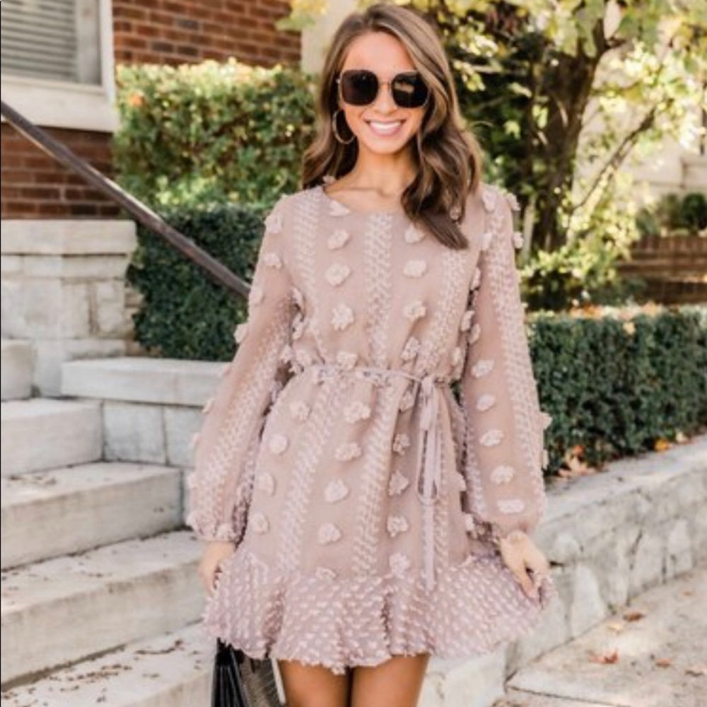 Gorgeous mocha dress